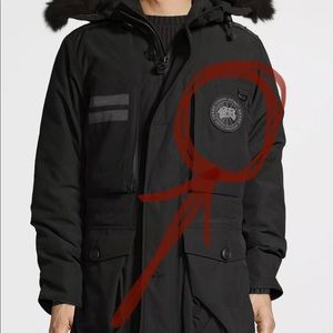 Canada Goose Patch Black label Large Replacement